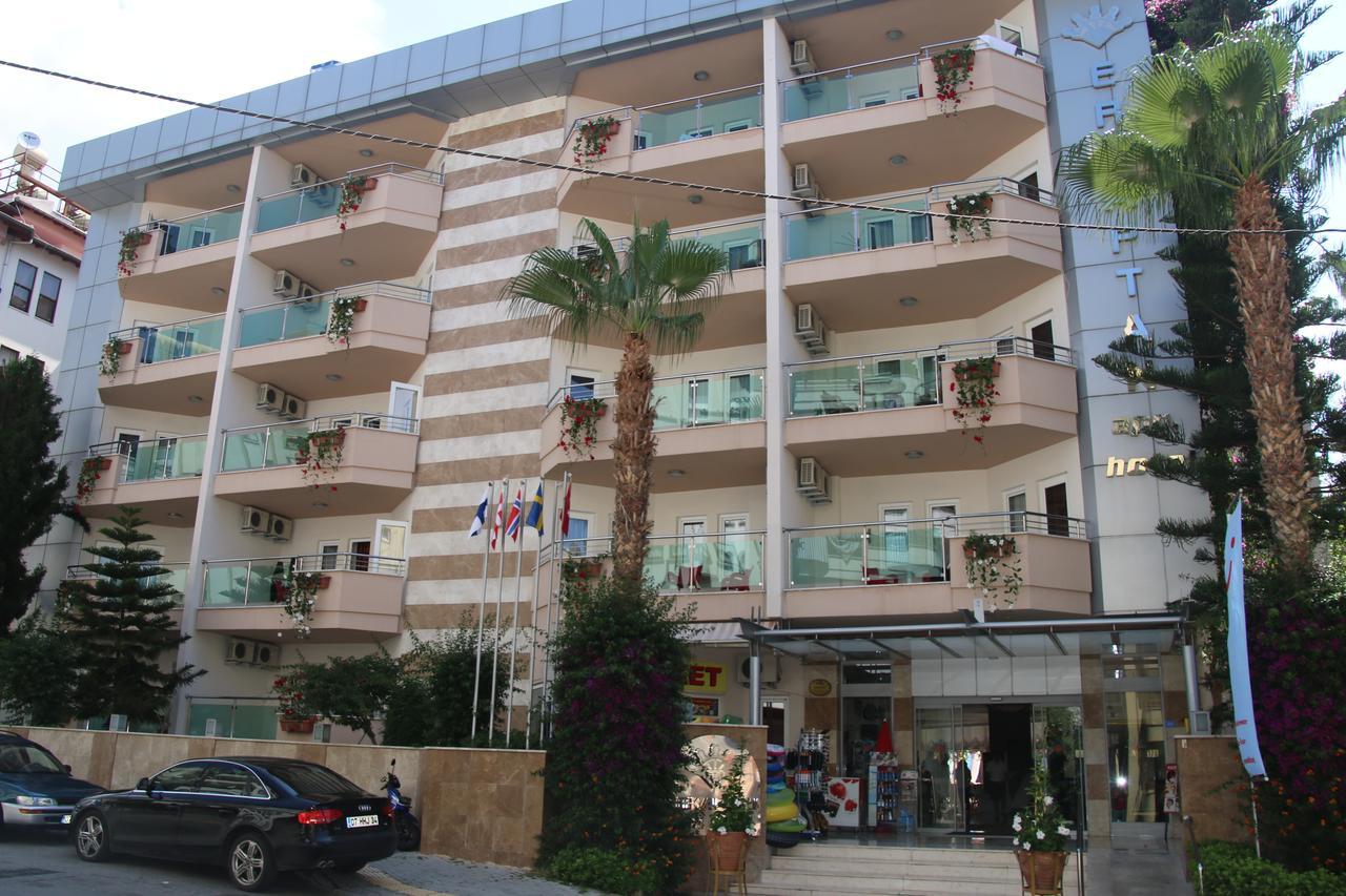 アランヤ Erkaptan Apartアパートホテル エクステリア 写真